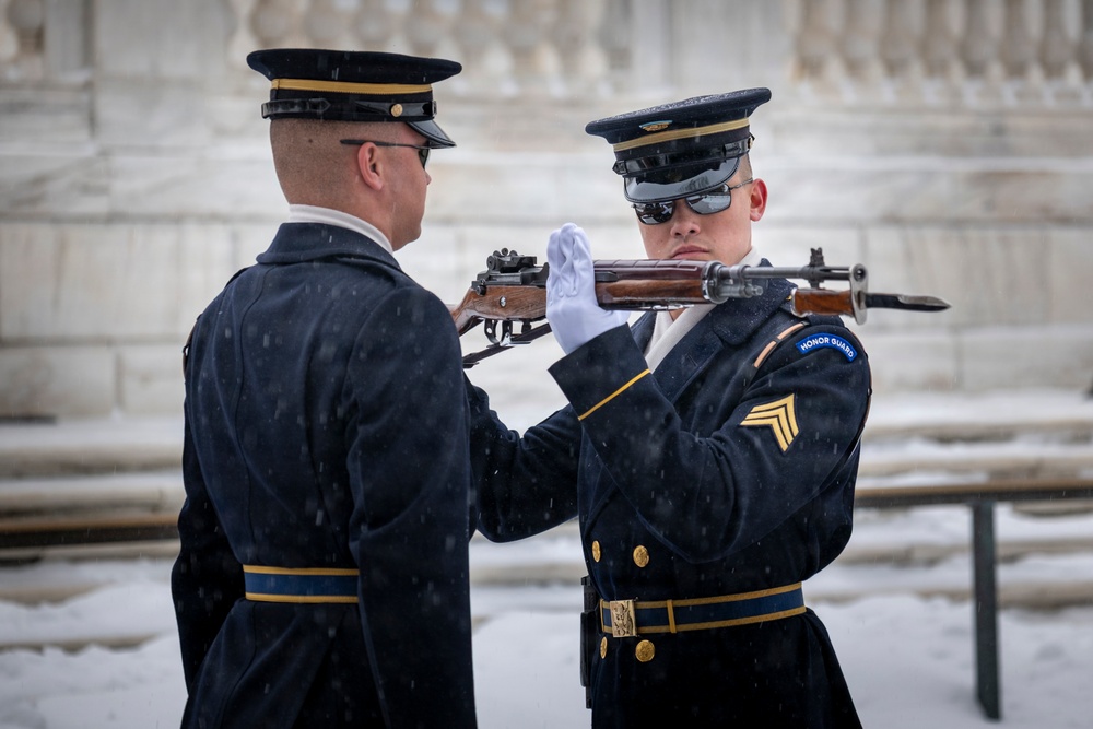 Snow Day 2026: Tomb of the Unknown Soldier