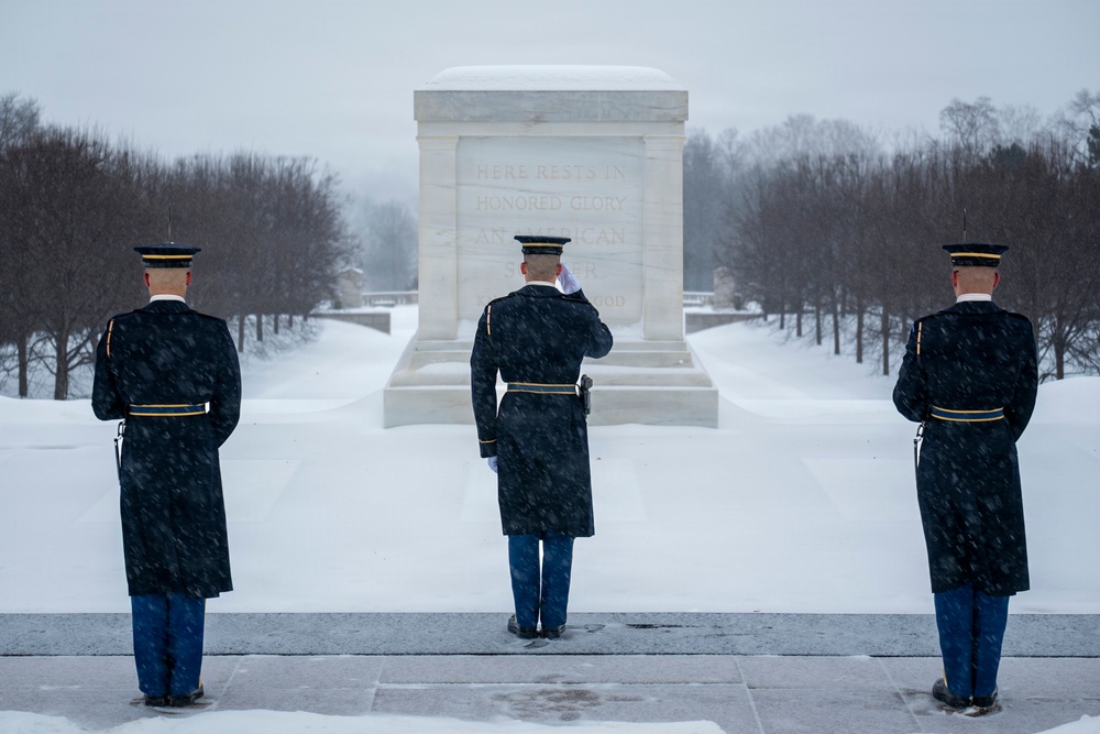 Snow Day 2026: Tomb of the Unknown Soldier