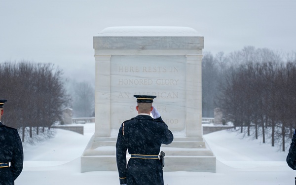 Snow Day 2026: Tomb of the Unknown Soldier