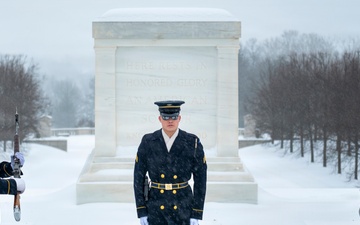 Snow Day 2026: Tomb of the Unknown Soldier
