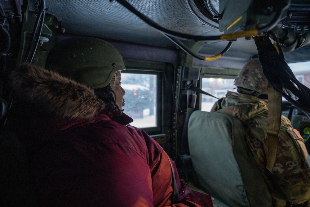 National Guard Chauffeurs Volunteer