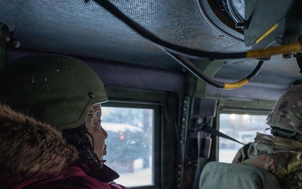 National Guard Chauffeurs Volunteer