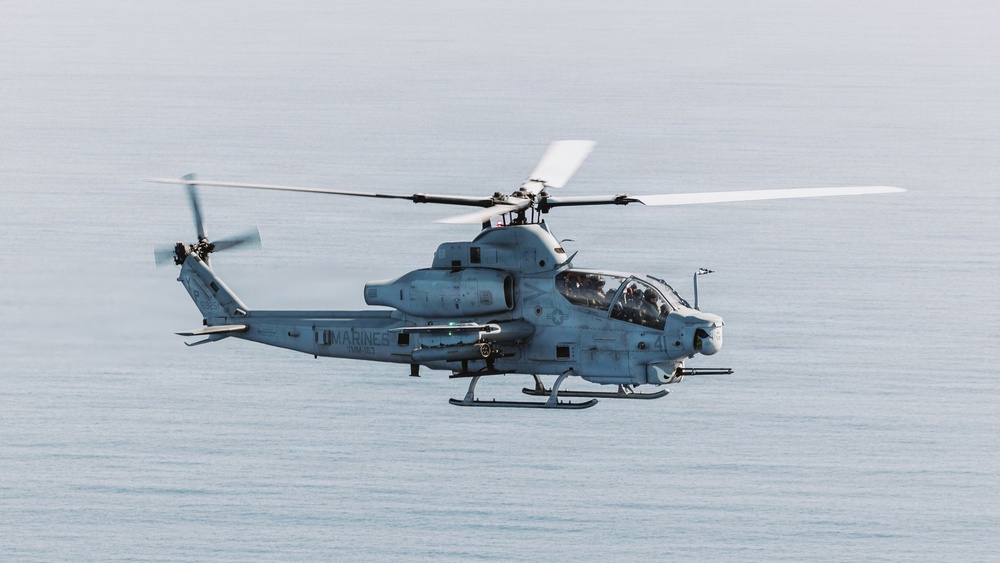 11th MEU Marines, Sailors Conduct Live-Fire Exercise Above San Clemente Island