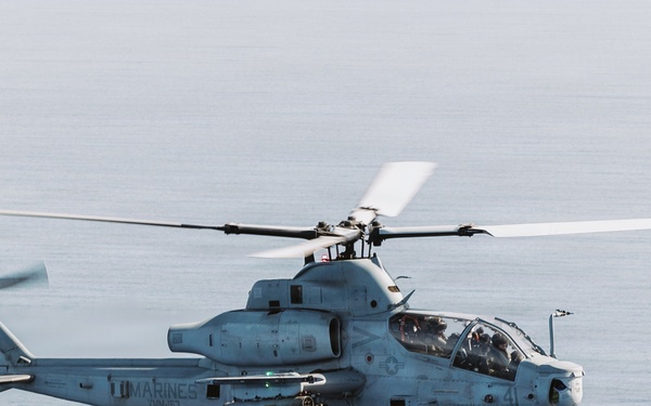 11th MEU Marines, Sailors Conduct Live-Fire Exercise Above San Clemente Island