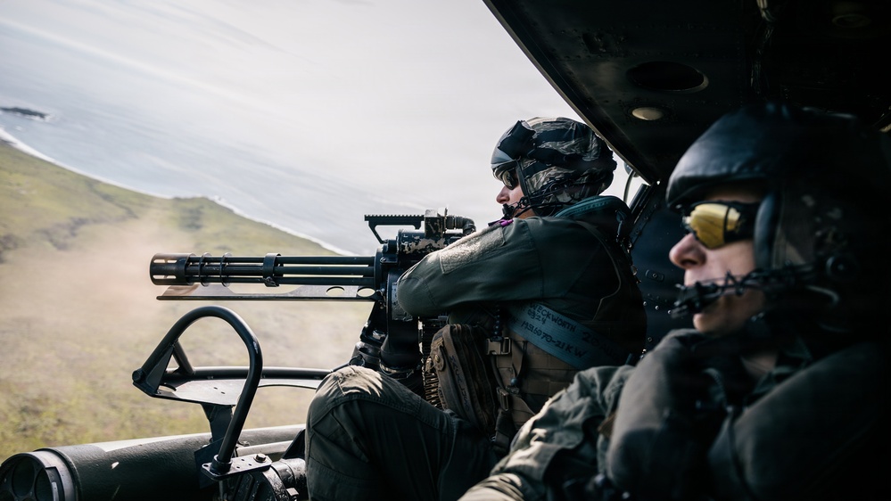 11th MEU Marines, Sailors Conduct Live-Fire Exercise Above San Clemente Island