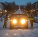 Maryland Army National Guard Spc. Nathan Hillegass and Asher Leeder, a Paramedic with the Old Town Fire Station, Enter Their HMMWV