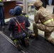 Maryland Army National Guard Cadet Deandre Wright Assists Paramedics and Firefighters from Old Town Fire Station with a Patient