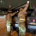 Maryland Army National Guard Cadet Deandre Wright and Spc. Nathan Hillegass Place Medical Equipment into a HUMVEE