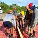 U.S. and Philippine navies construct new helipad during CARAT SAMA SAMA 25