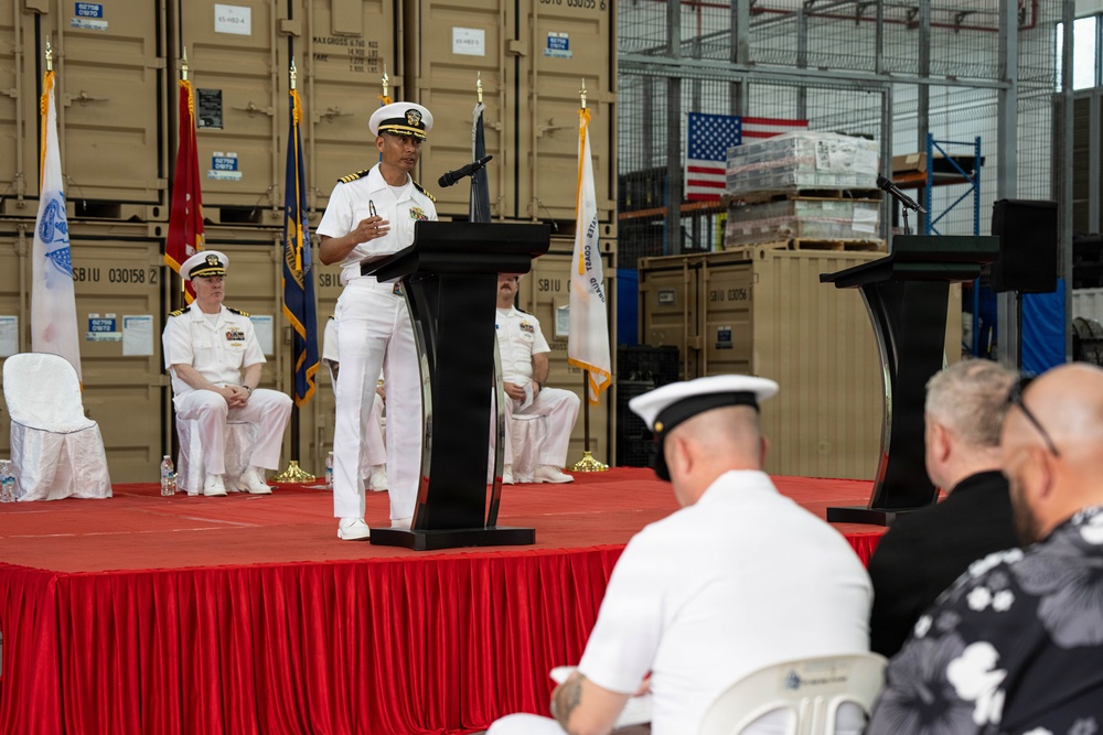 U.S. Navy Ship Repair Facility Detachment Singapore Holds Change of Charge Ceremony, Jan. 23, 2026