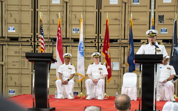U.S. Navy Ship Repair Facility Detachment Singapore Holds Change of Charge Ceremony, Jan. 23, 2026