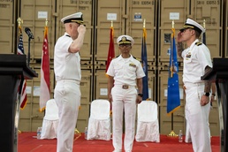 U.S. Navy Ship Repair Facility Detachment Singapore Holds Change of Charge Ceremony, Jan. 23, 2026