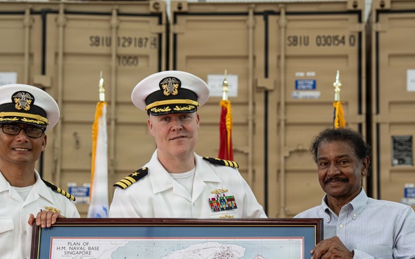 U.S. Navy Ship Repair Facility Detachment Singapore Holds Change of Charge Ceremony, Jan. 23, 2026