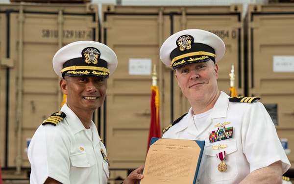 U.S. Navy Ship Repair Facility Detachment Singapore Holds Change of Charge Ceremony, Jan. 23, 2026