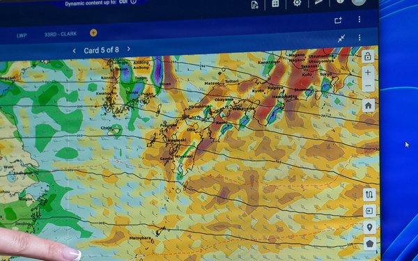 Rain or Shine; 18th OSS Weather Airmen take flight