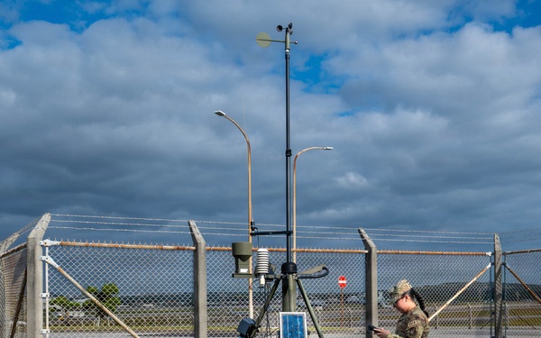 Rain or Shine; 18th OSS Weather Airmen take flight