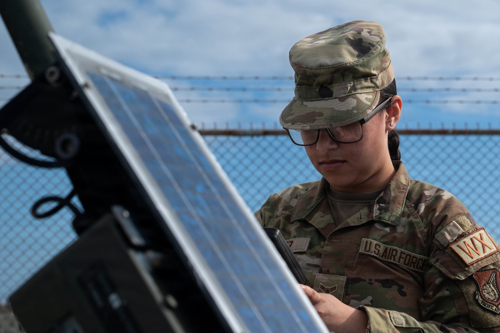 Rain or Shine; 18th OSS Weather Airmen take flight