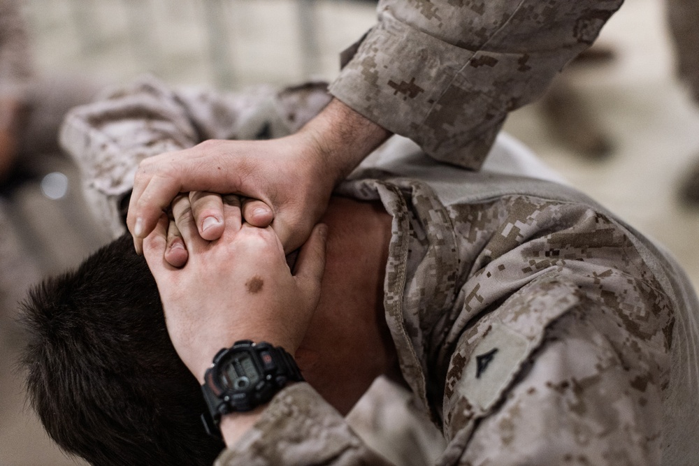 11th MEU Marines, Sailors conduct simulated non-combatant evacuation operations