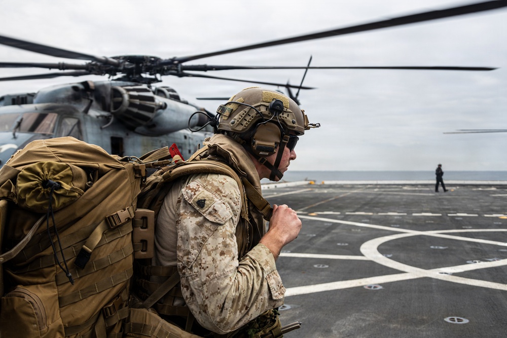11th MEU Marines, Sailors conduct simulated non-combatant evacuation operations