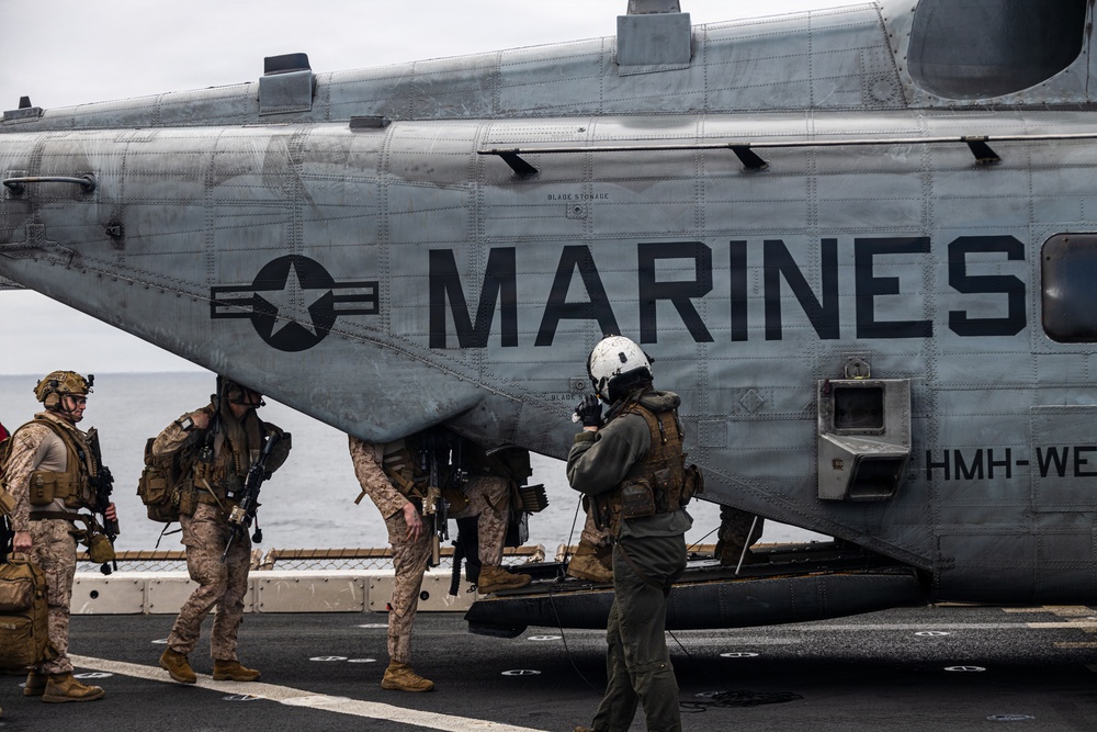 11th MEU Marines, Sailors conduct simulated non-combatant evacuation operations