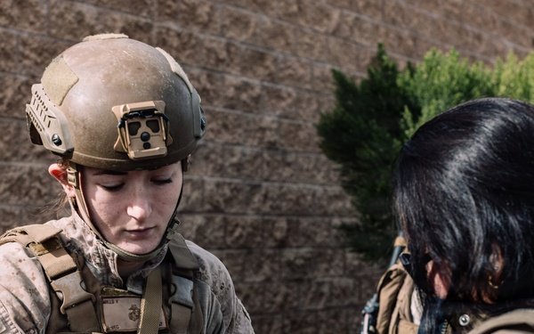 11th MEU Marines, Sailors conduct simulated non-combatant evacuation operations