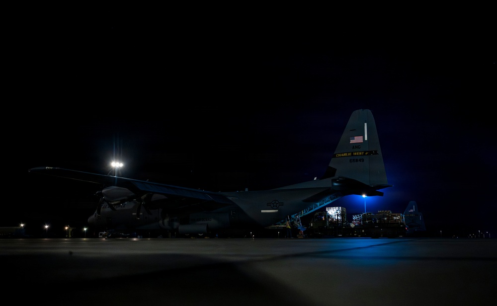 75th EAS Aircrew Conduct Night Operations in U.S. Africa Command Area of Responsibility