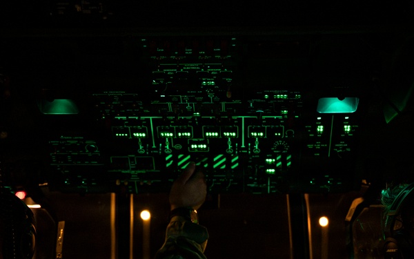 75th EAS Aircrew Conduct Night Operations in U.S. Africa Command Area of Responsibility