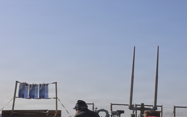 USS McFAUL Conducts Gun Shoot