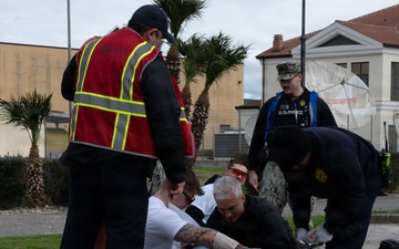 NSA Naples Conducts Active Shooter Drill
