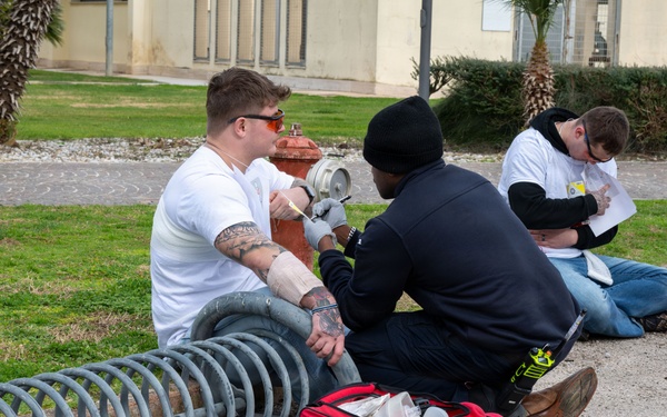 NSA Naples Active Shooter Drill