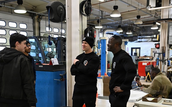 Wyverns at Work: 31 LRS Vehicle Maintenance Crew