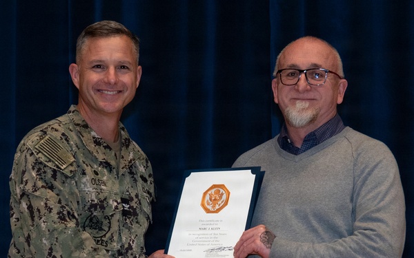 NAVFAC EURAFCENT Recognizes Staff