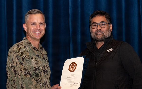 NAVFAC EURAFCENT Recognizes Staff