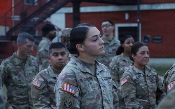 SETAF-AF conducts a physical training session for sergeant’s time training