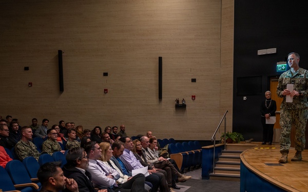 NAVFAC EURAFCENT Hosts an All Hands Call