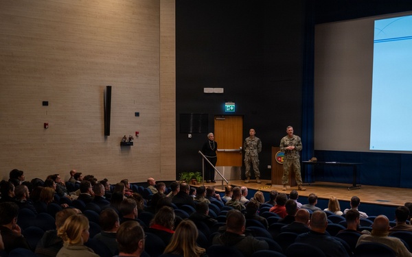 NAVFAC EURAFCENT Hosts an All Hands Call