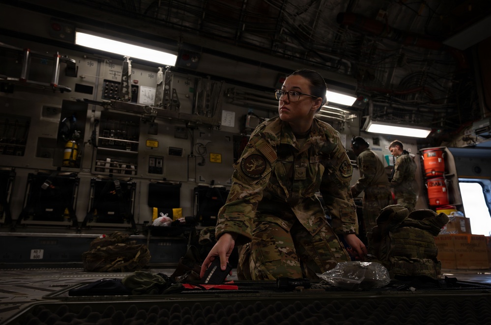 16th EAS conducts cargo mission within CENTCOM AOR