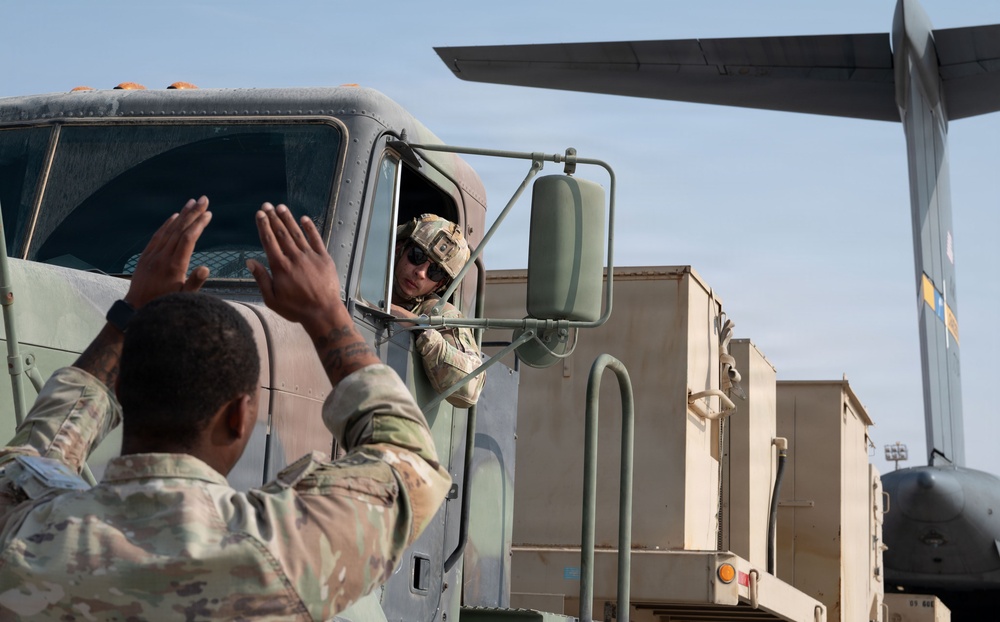 16th EAS conducts cargo mission within CENTCOM AOR