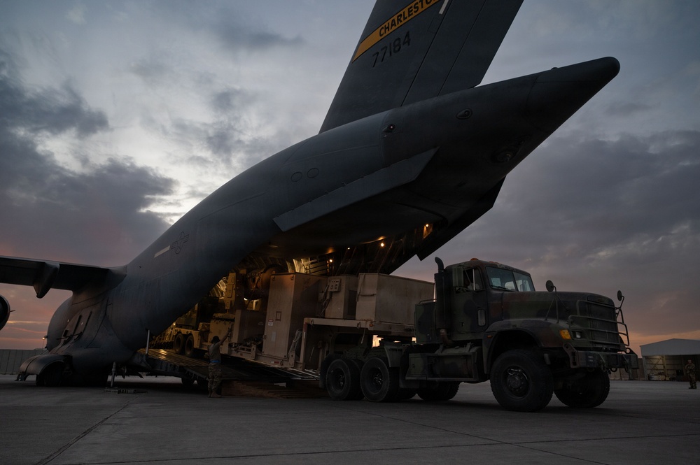 16th EAS conducts cargo mission within CENTCOM AOR