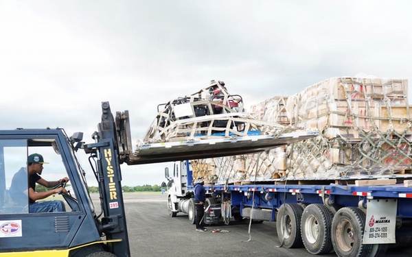 Joint Base Charleston serves as hub for Denton Humanitarian Airlift missions
