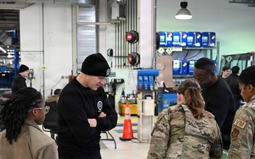 Wyverns at Work: 31 LRS Vehicle Maintenance Crew