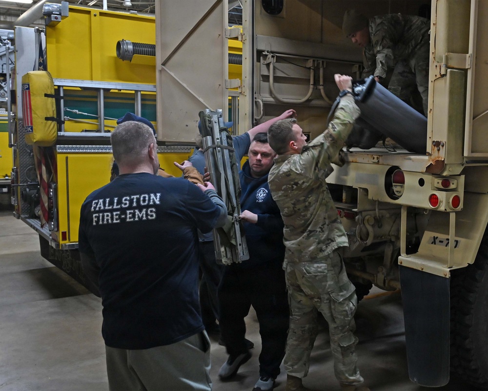 Maryland Army National Guard supports Operation Blur in Harford County
