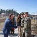 Stephen Simmons tours on base facilities on MCB Camp Lejeune