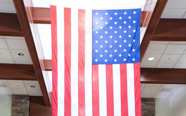 Stephen Simmons tours on base facilities on MCB Camp Lejeune