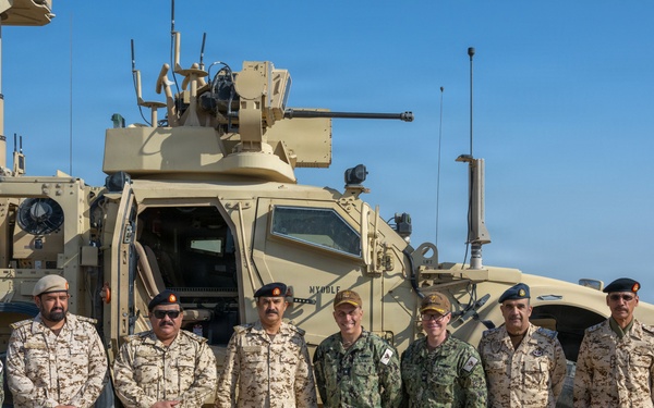 MRAP fires a Counter-Unmanned Aerial System