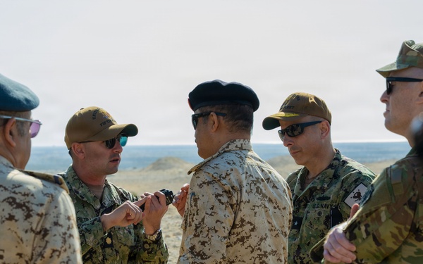 MRAP fires a Counter-Unmanned Aerial System