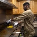 Maryland Army National Guard Cadet Deandre Wright Prepares Breakfast for Troops