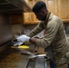 Maryland Army National Guard Cadet Deandre Wright Prepares Breakfast for Troops