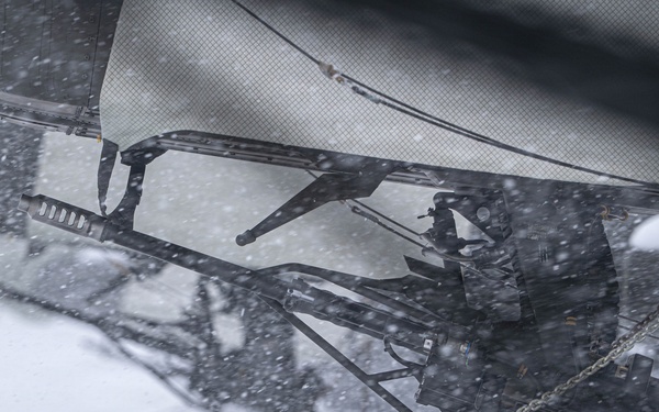 12th CAB Experiences Heavy Snowfall at Katterbach Army Airfield