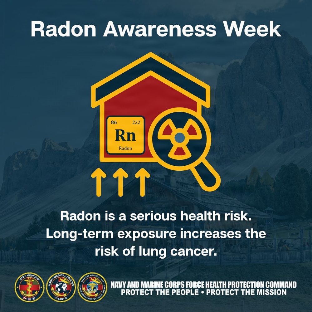 NMCFHPC Observes Radon Awareness Week: Reducing Exposure to Protect Force Health